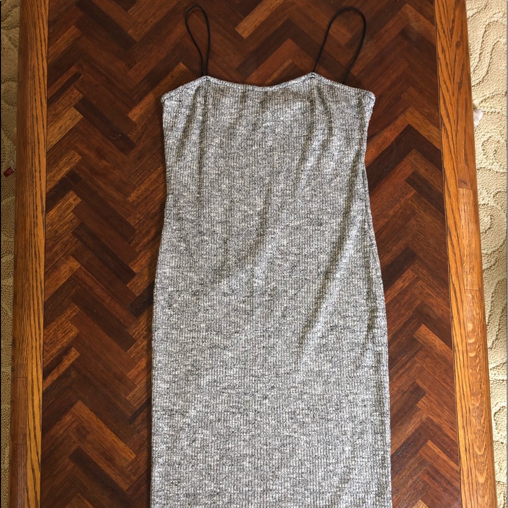 Mind Code Thin Strap Bodycon Dress